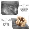 thumbnail image 3 of TAILTOSS Universal Shift Knob Sleek Exterior Acrylic 1 Set 2.2x2.2x2in, 3 of 8