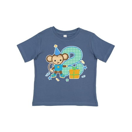 

Inktastic Im 2 Years Old with Monkey Gift Toddler Boy or Toddler Girl T-Shirt