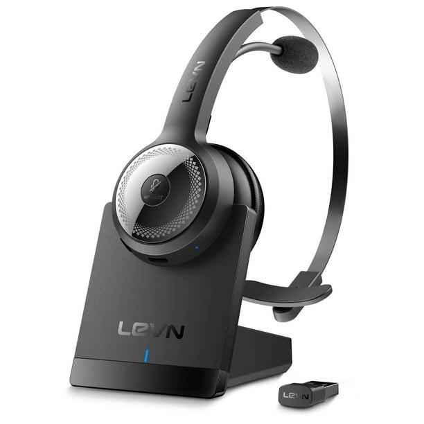 Auriculares inalámbricos Bluetooth 5.0 LEVN con micrófono de 35 horas