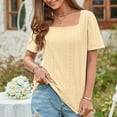 thumbnail image 4 of iHengLiXing Summer Dresses for Women 2025 Plus Size Tank Tops for Women Dressy Casual Women's Fashion Casual Long Sleeve Buttons Comfortable Print Sweatshirt Tops Blouse XXL, 4 of 5