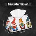 thumbnail image 5 of Pofeuu Gnomes Are Holding School Supplies Print Tissue Box Cover, Modern Decorative PU Leather Rectangular Tissue Box Case Organizer Holder for Vanity Countertop, Night Stands, Livingroom, 5 of 7