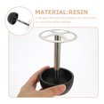 thumbnail image 3 of unbranded Estante Negro Para Cepillos De Con Sencillo Ideal Para Baños Y Cocinas, 3 of 8