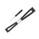 thumbnail image 5 of Correa de cuero compatible con reloj inteligente Amazfit GTS 3 de 20 mm, correa de repuesto para reloj, pulsera, color negro, 5 of 14
