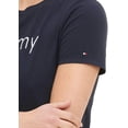 thumbnail image 3 of Tommy Hilfiger Womens Cotton T-Shirt Dress, Navy, 3 of 4