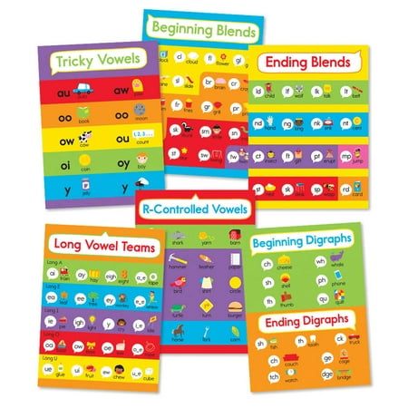 UPC: 0044222274580 | Carson Dellosa Education Phonics 6 pieces