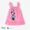 Pink, variant on Disney Minnie Mouse Baby Girls Dresses Graphic Ruffled Sleeve Girls Outfits Clothes for Little Girls Sizes 3M-6T Pink