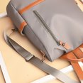 thumbnail image 2 of Bolsa Mochila de nailon con cremallera para mujer, mochila escolar de gran capacidad con múltiples bolsillos (gris) Ehuebsd Para Estrenar, 2 of 8