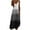 Striped Black, variant on Women's V-Neck Maxi Dress, Spaghetti Strap Summer Long Tank Dress, Women's Sleeveless Gradient Camisole Dress Blue 2XL