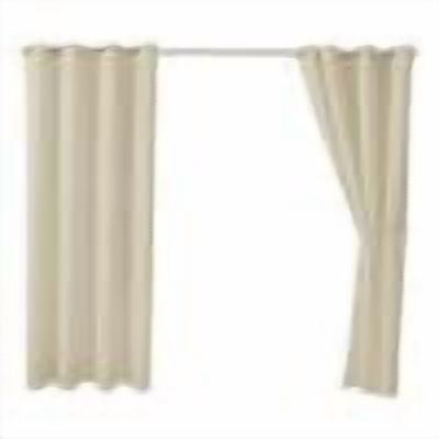 1 Pcs 52 x 54 inch, Thermal Insulated Drapes Solid Window Treatment Set Grommet Top Light Blocking Curtain for Living Room/Bedroom