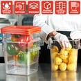 thumbnail image 4 of Contenedor de almacenamiento de alimentos CURTA 8.0L cuadrado de policarbonato, 4 of 7