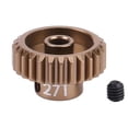thumbnail image 2 of Rueda Dentada de Motor de Piñón 48P 25mm 27T RC 1:10 Reemplazo de Piñón de Motor de Coche de Carreras perfke Piezas del piñón del carro RC, 2 of 8