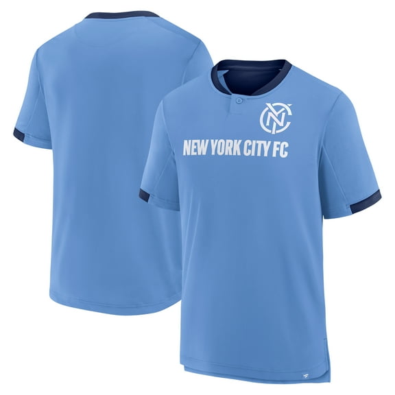 Men's Fanatics Blue New York City FC Stoppage Time Striker T-Shirt