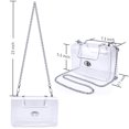 thumbnail image 2 of Bolso transparente Totes Clear Shoulder Crossbody Bolsos Mujer Top-handle Chain, 2 of 6
