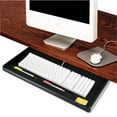 thumbnail image 3 of 21.38 in. x 12.88 in. Standard Underdesk Keyboard Drawer - Black, 3 of 3
