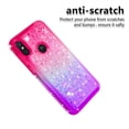 thumbnail image 3 of SOATUTO For Motorola One Power (P30 Note) Case Glitter Case Sparkle Glitter Flowing Liquid Quicksand with Shiny Bling Diamond Women Girls Cute Case For Motorola One Power (P30 Note) - Pink+Purple, 3 of 7