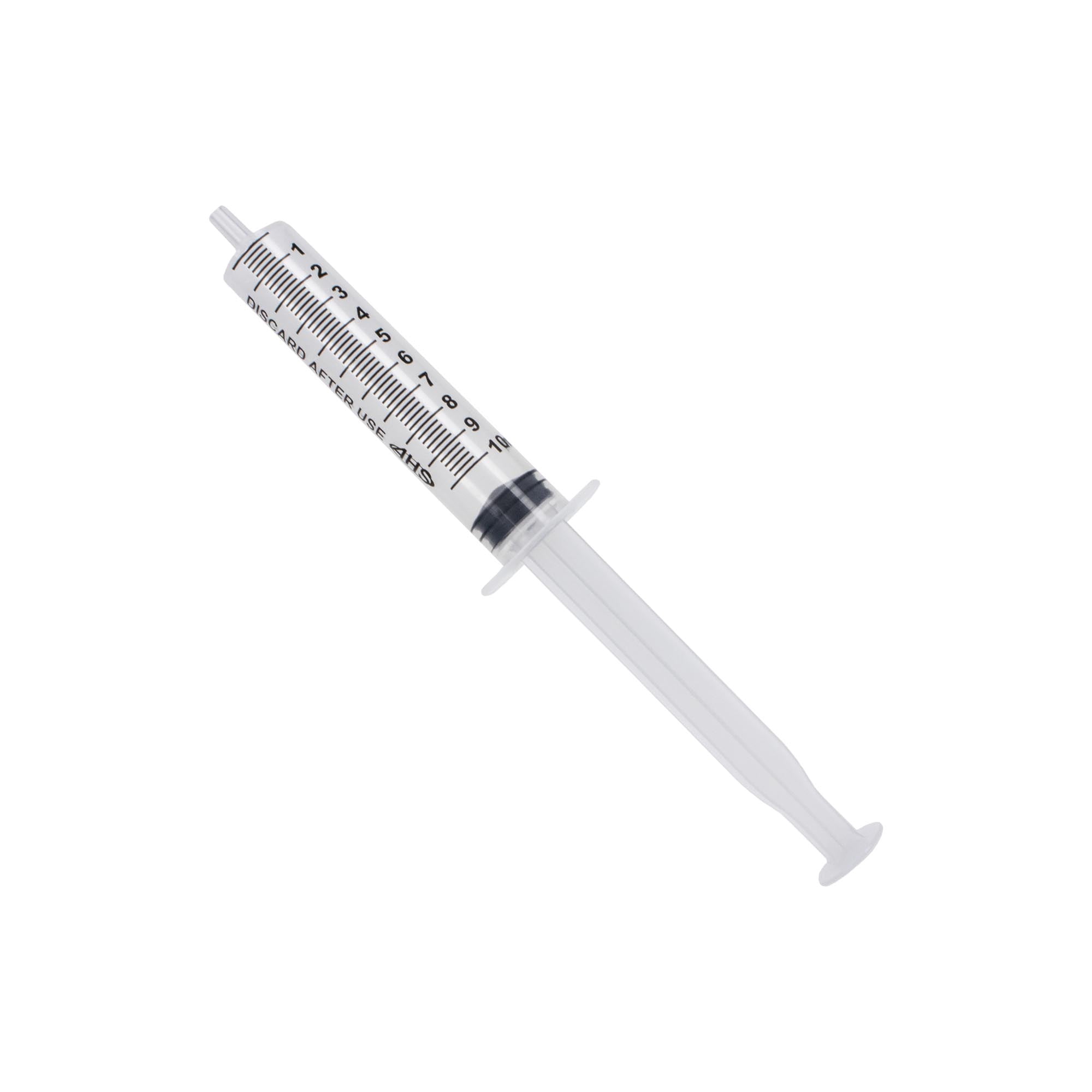 10mL Luer Slip Syringe (100 Pack), Sterile, Individually Wrapped, Syringes for Liquid, Scientific Labs, Feeding Syringes for Pets, Measurement, Medicine, Dispensing, & Oral, Clear