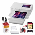thumbnail image 1 of Canon SELPHY CP1500 Compact Photo Printer (White) (5540C002) + Canon RP-108 Color Ink and Paper Set + 64GB Ultra Memory Card + Cleaning Kit + Memory Card Wallet + Card Reader(International Model), 1 of 7