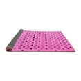 thumbnail image 2 of Ahgly Company Indoor Square Solid Pink Modern Area Rugs, 8' Square, 2 of 4