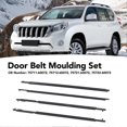 thumbnail image 4 of Ensemble de moulures de ceinture de porte 75711-60072 et de joint d'étanchéité pour vitres pour Land Cruiser Prado série 150 (2010 à 2020), 4 of 4