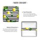 thumbnail image 5 of Balery Lemons on Striped Porta Pañuelos de Cuero con Estampado – Funda Moderna Cuadrada para Caja de Pañuelos, Dispensador 5x5x5'', 5 of 7