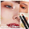 thumbnail image 2 of 2g Eyeshadow Stick Glitter Waterproof Gloss Makeup Colorful Gradient Eyeliner Pen Stick for Female, 2 of 8