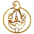 thumbnail image 2 of Northlight LED Lighted Jack-O-Lantern 4-Function Halloween Window Decoration - 18", 2 of 6