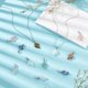 thumbnail image 2 of 14 piezas de 7 estilos de dijes de piedra natural para collares, pendientes, pulseras y bisutería., 2 of 5