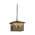 thumbnail image 6 of 11"Sq Mountain Pine Lantern Pendant 51002, 6 of 6
