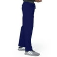 thumbnail image 4 of Landau Scrub Zone Unisex Relaxed Fit 2-Pocket Drawstring Cargo Scrub Pants 85221, 4 of 9