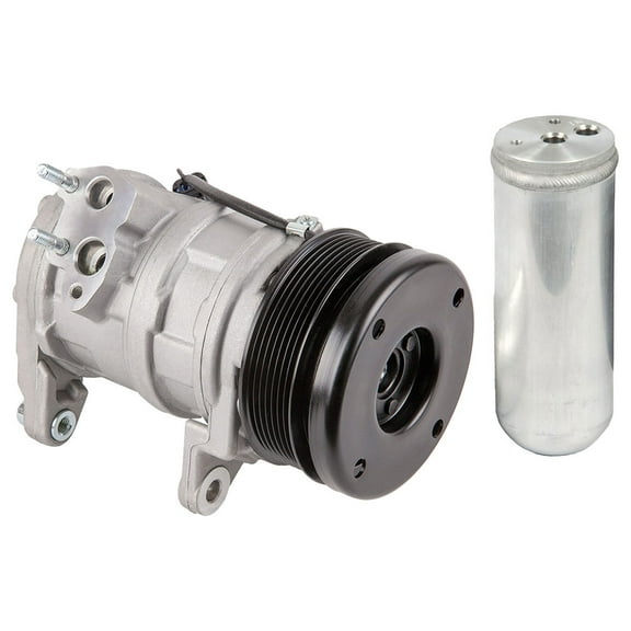 AC Compressor w/ A/C Drier For Dodge Durango Chrysler Aspen 5.7L Hemi V8 2007 2008 - BuyAutoParts
