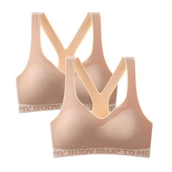 Sngxgn Sports Bras for Women Padded Seamless High Impact Support for Yoga Gym Workout Fitness(Beige,XL)