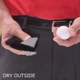 thumbnail image 4 of Toalla De Pelota De Golf Para Exteriores Toalla De Golf De Microfibra De 14 * 14 Cm Con Clip De Mosquetón Toalla De Limpieza De Pelota De Golf Kearding OD013918-00, 4 of 6