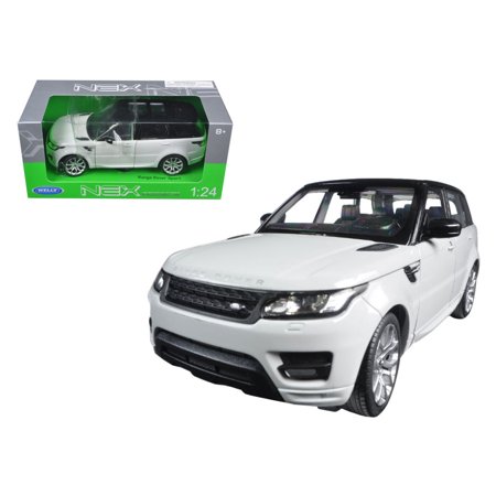 Range Rover Sport White 1/24 Diecast Model Car by (Best Rover 75 Model)