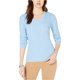 thumbnail image 1 of Tommy Hilfiger suéter de punto de cable para mujer, azul, XX-Large Tommy Hilfiger  Pull-over, 1 of 1