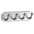 thumbnail image 2 of Smedbo Quadruple Self-Adhesive Wall Mounted Hook Rack, 2 of 2
