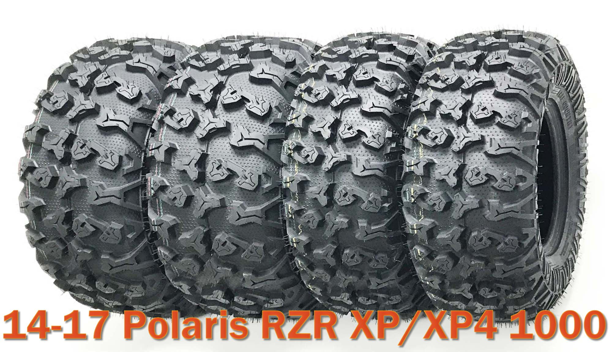 Full Set Radial ATV Tires 29x9R14 & 29x11R14 for 1417 Polaris RZR XP