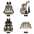 thumbnail image 4 of FORMRS Mini Backpack Purse for Women Quilted Travel Daypack Casual Shoulder Bag, Cute Snowmen, 4 of 7