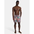 thumbnail image 2 of Modelo Men's and Big Men's Print Board Shorts, Sizes S-3XL, 2 of 5
