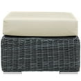 thumbnail image 2 of Modway Summon Outdoor Patio Sunbrella® Ottoman in Canvas Antique Beige, 2 of 3