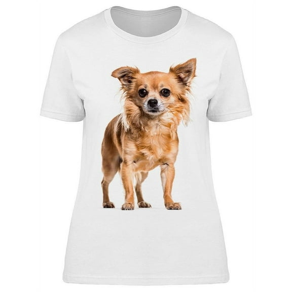 Adorable Chihuahua Standing T-Shirt Women -Image by Shutterstock, Female Small