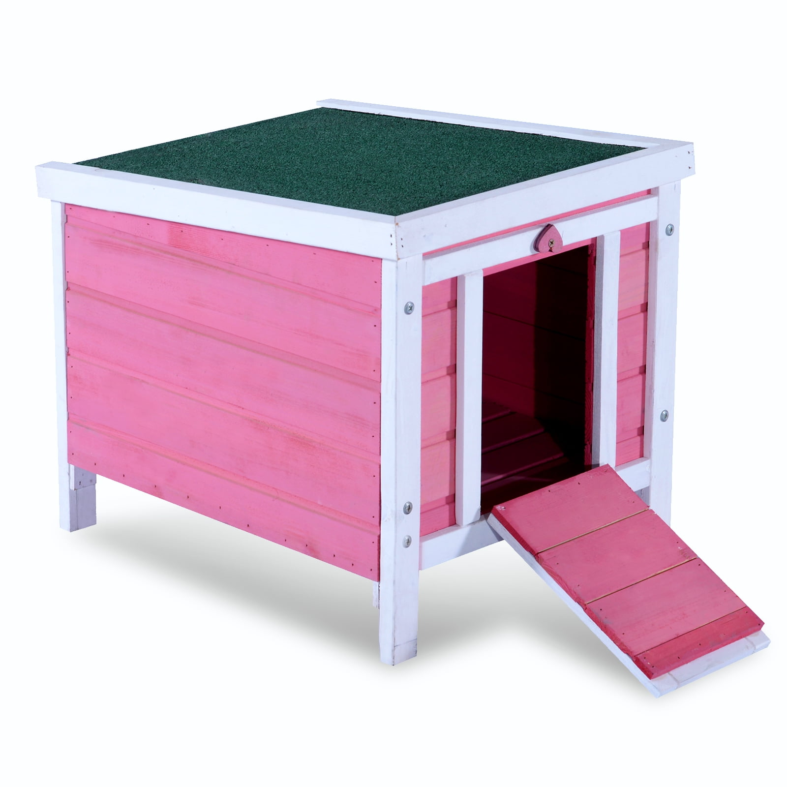 pink rabbit hutch