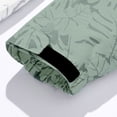 thumbnail image 6 of Green Warm Winter Coats, Polyester Solid Color Jackets, Women's Autumn and Winter Solid Color Maple Print Windproof and Rainproof Hooded Coat Breathable Outdoor Jacket, XL, 6 of 6