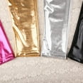 thumbnail image 6 of New Little Girls' Metallic Color Shiny Stretch Leggings Ballet Toddler Pants Trouser for 2-10 Years, 6 of 7
