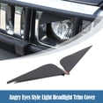 thumbnail image 1 of Steel front angry eye style headlight decorative cover suitable for Hummer H2 2003-2009-, 1 of 4