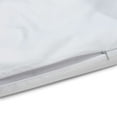 thumbnail image 5 of Sleepgram Supima 400 Thread Count Cotton Zippered Duvet Cover, King, White, 5 of 6