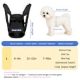 thumbnail image 2 of Transportadora tipo mochila frontal ajustable para perro Mosago, 3-5 kg, 2 of 9