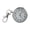 Silver, variant on Compacts 3mm Thin Keychain Watch Key Holder Watch With Large 40mm Digital Display Ideal For Nurses Students And Travel