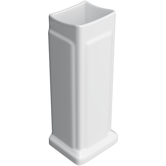 PROFLO PF1011WH Bathroom Sink Pedestal Only for PF1410
