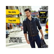 got2b Ultra Glued Invincible Styling Gel Hair Gel 1.25 oz (Pack of 2)