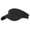 Black #15, variant on 2026 Sport Sun Visor Hats Adjustable Empty Top Baseball Cap Cotton Ball Caps for Women and Men Purple